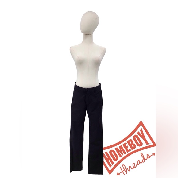 Michael Kors Black Chinos Tailored Straight-Leg